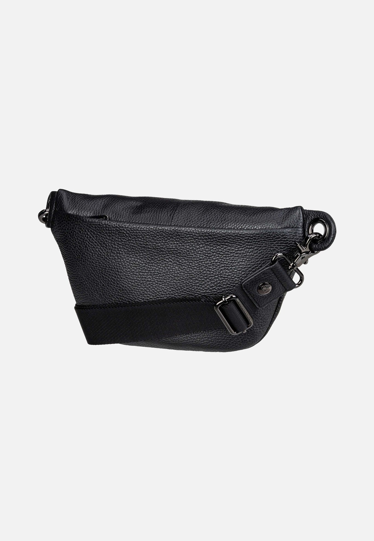 Mandarina Duck Mellow Leather Bum Bag FZT73 Nero Fanny Pack