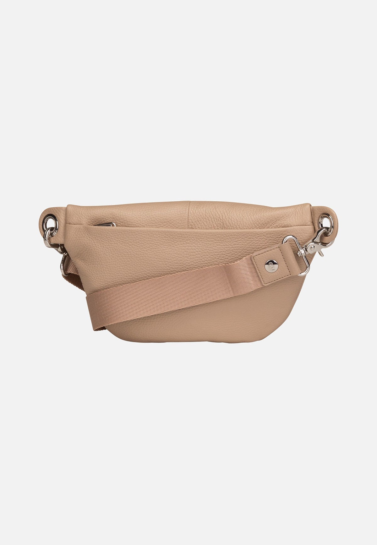 Mandarina Duck Mellow Leather Bum Bag FZT73 Warm Taupe Fanny Pack