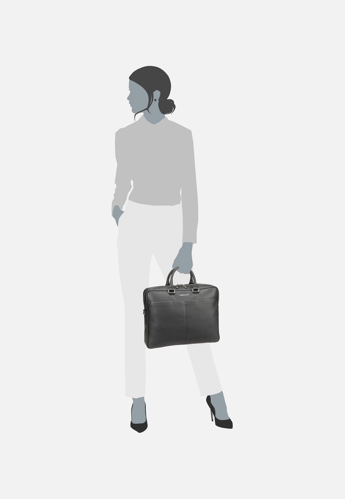 Mandarina Duck Mellow Urban MWC01 Nero Briefcase