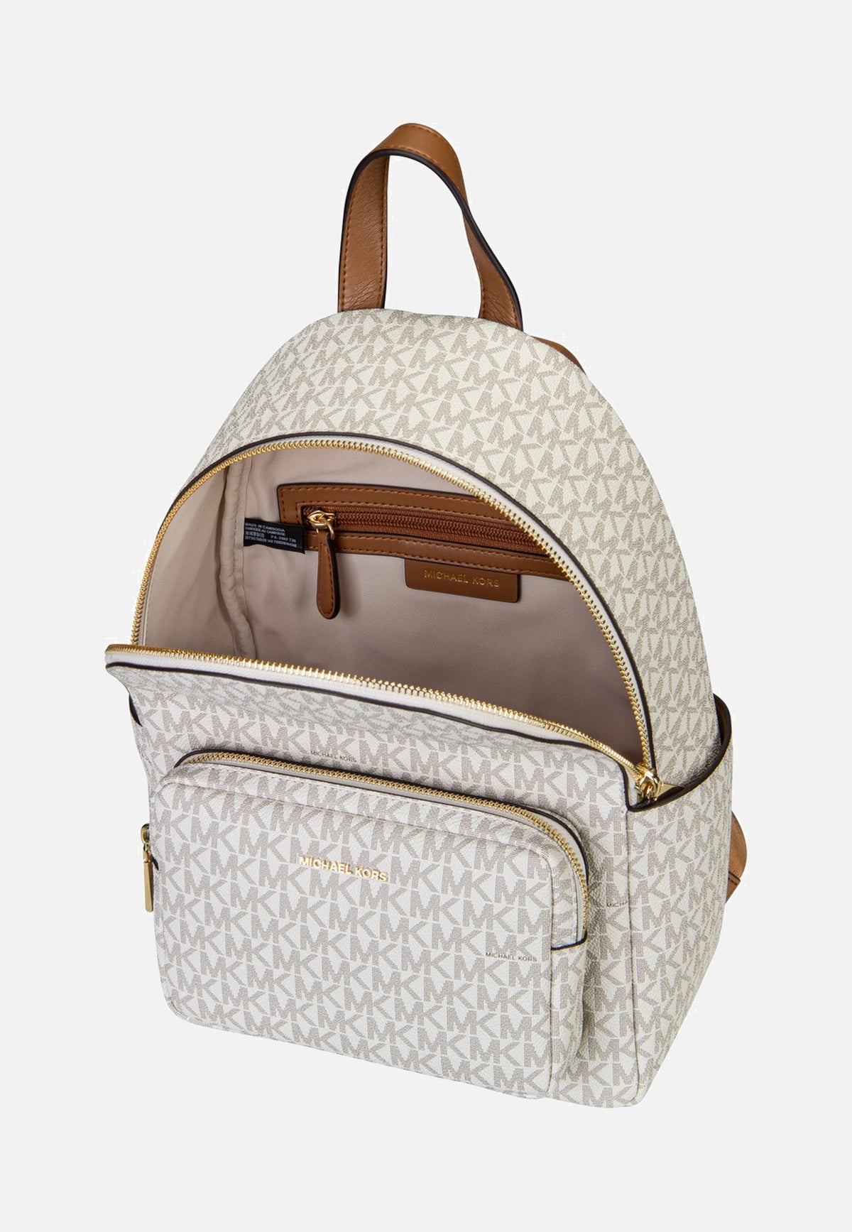 Michael Kors Tanner MD Vanilla/Acorn Mochila