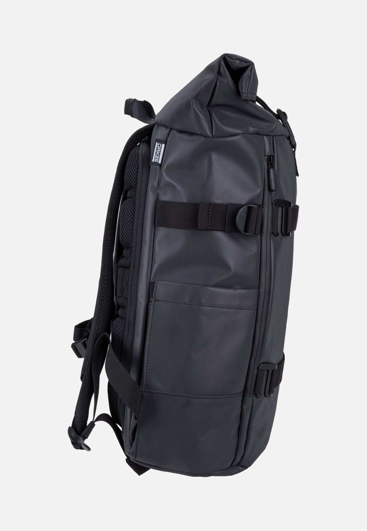 OAK25 LumoSense Rolltop Black Mochila enrollable