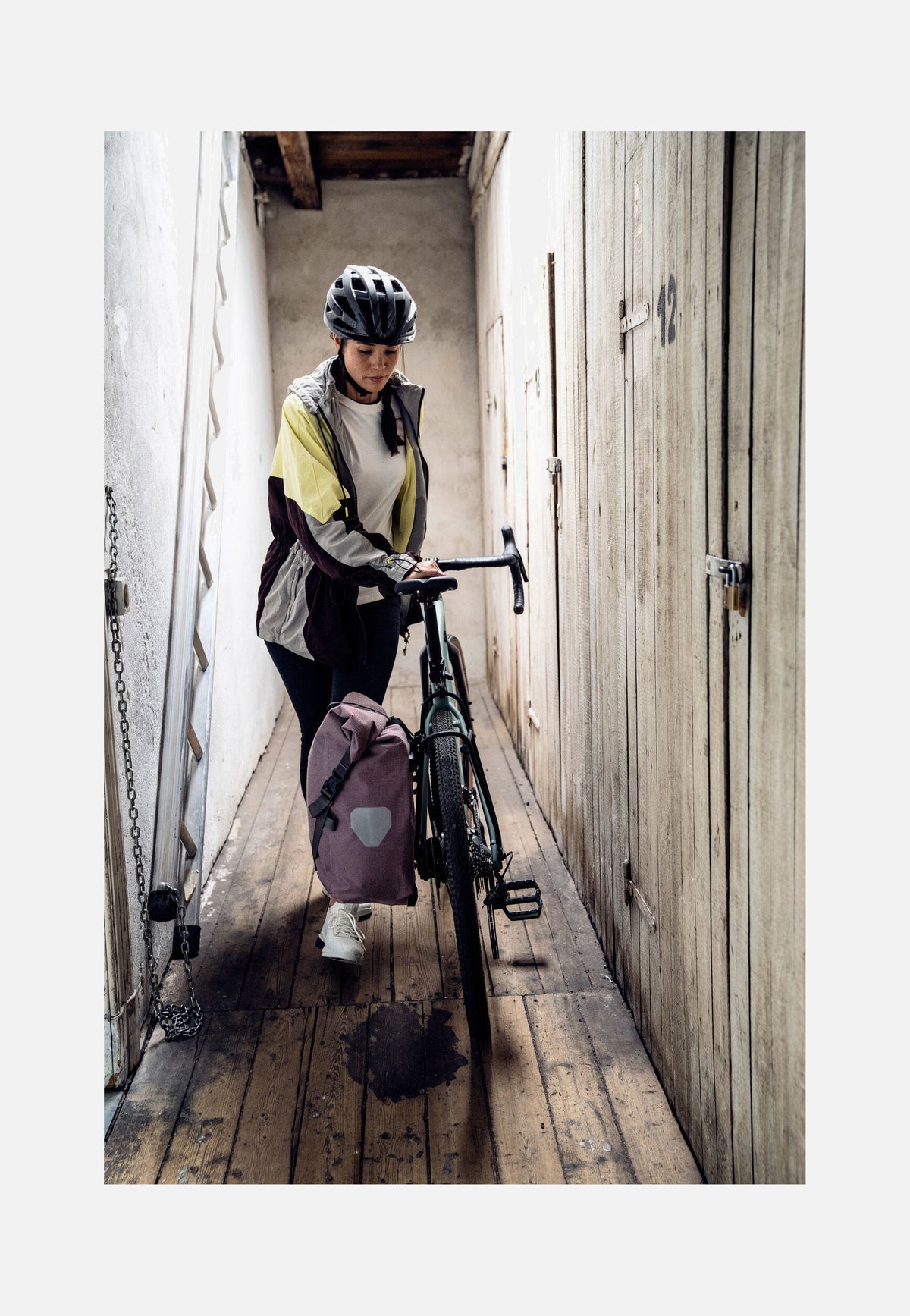 ORTLIEB Back-Roller Urban Single QL2.1 Ash Rose Bike Bag