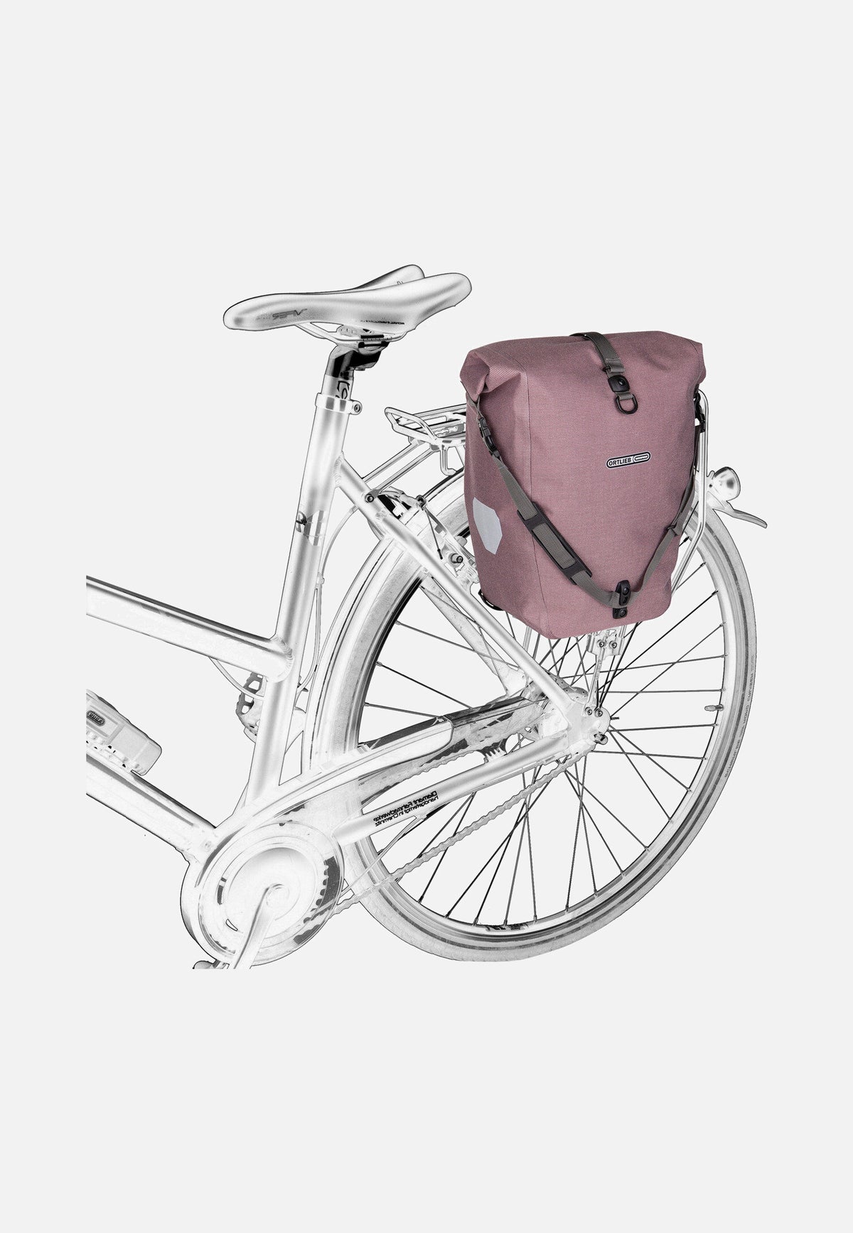 ORTLIEB Back-Roller Urban Single QL3.1 Ash Rose Borsa per bici
