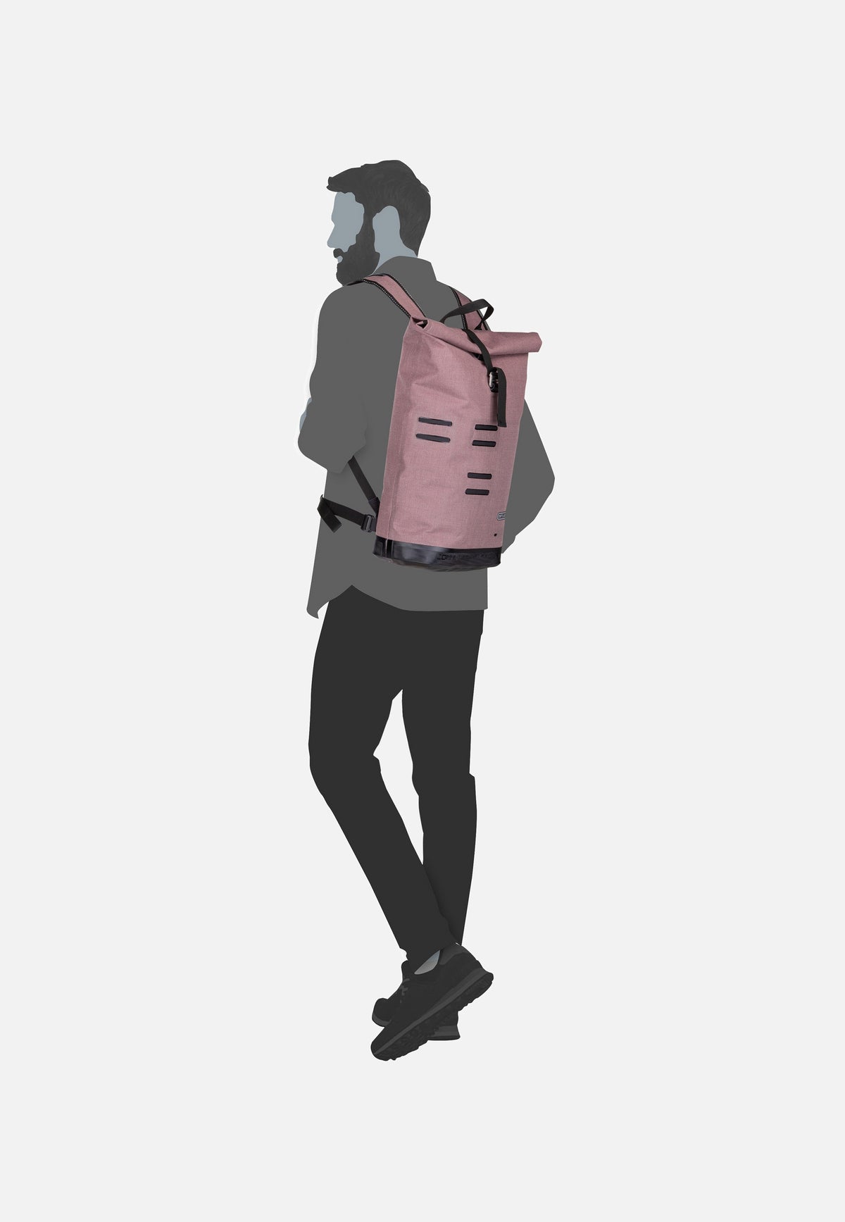 ORTLIEB Commuter-Daypack Urban 21 Ash Rose Backpack