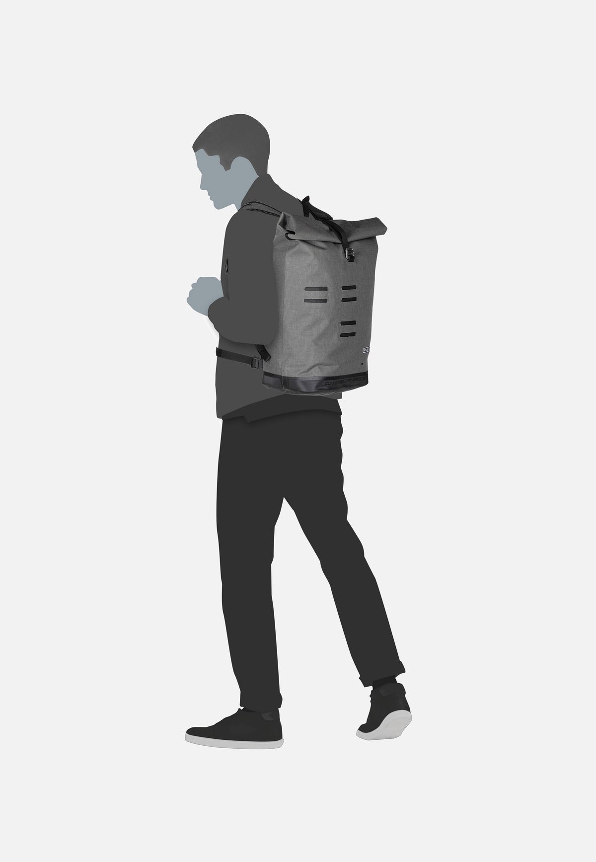 ORTLIEB Commuter-Daypack Urban 27 Pepper Backpack