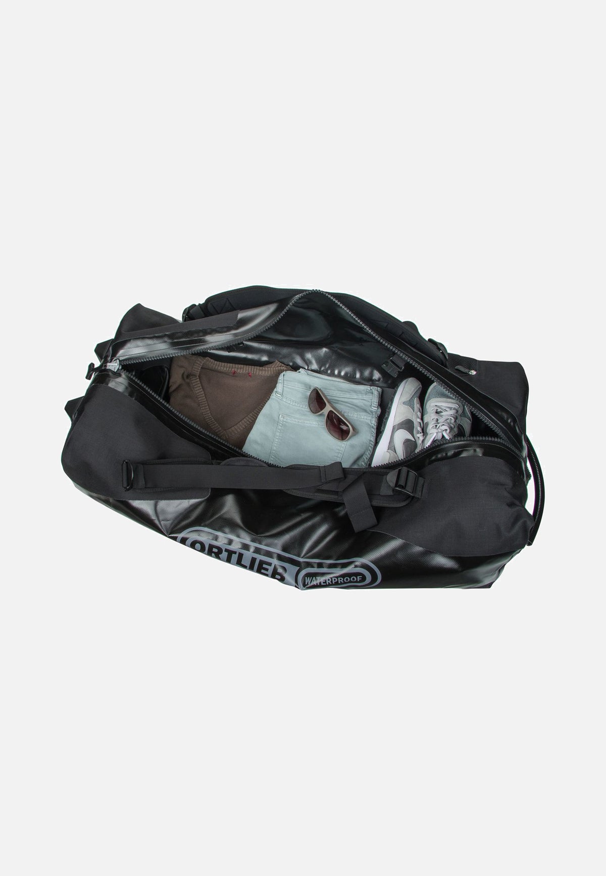 ORTLIEB Duffle RG 85L Schwarz Sac de voyage à roulettes