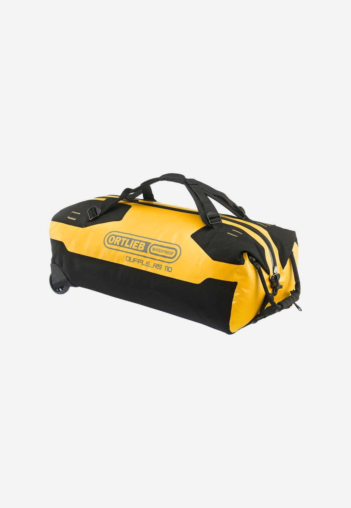 ORTLIEB Duffle RS 110L Sonnengelb Schwarz Travel Bag with Wheels