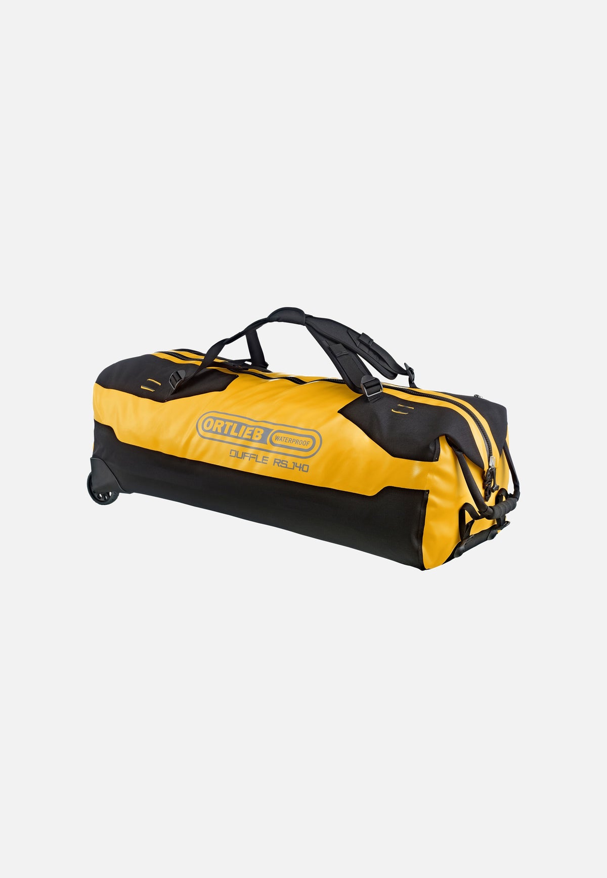 ORTLIEB Duffle RS 140L Sonnengelb Schwarz Travel Bag with Wheels