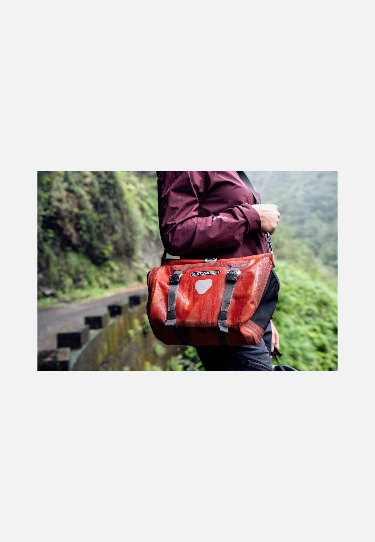 ORTLIEB Pack Plus Salsa-Dark Chili Stuurtas