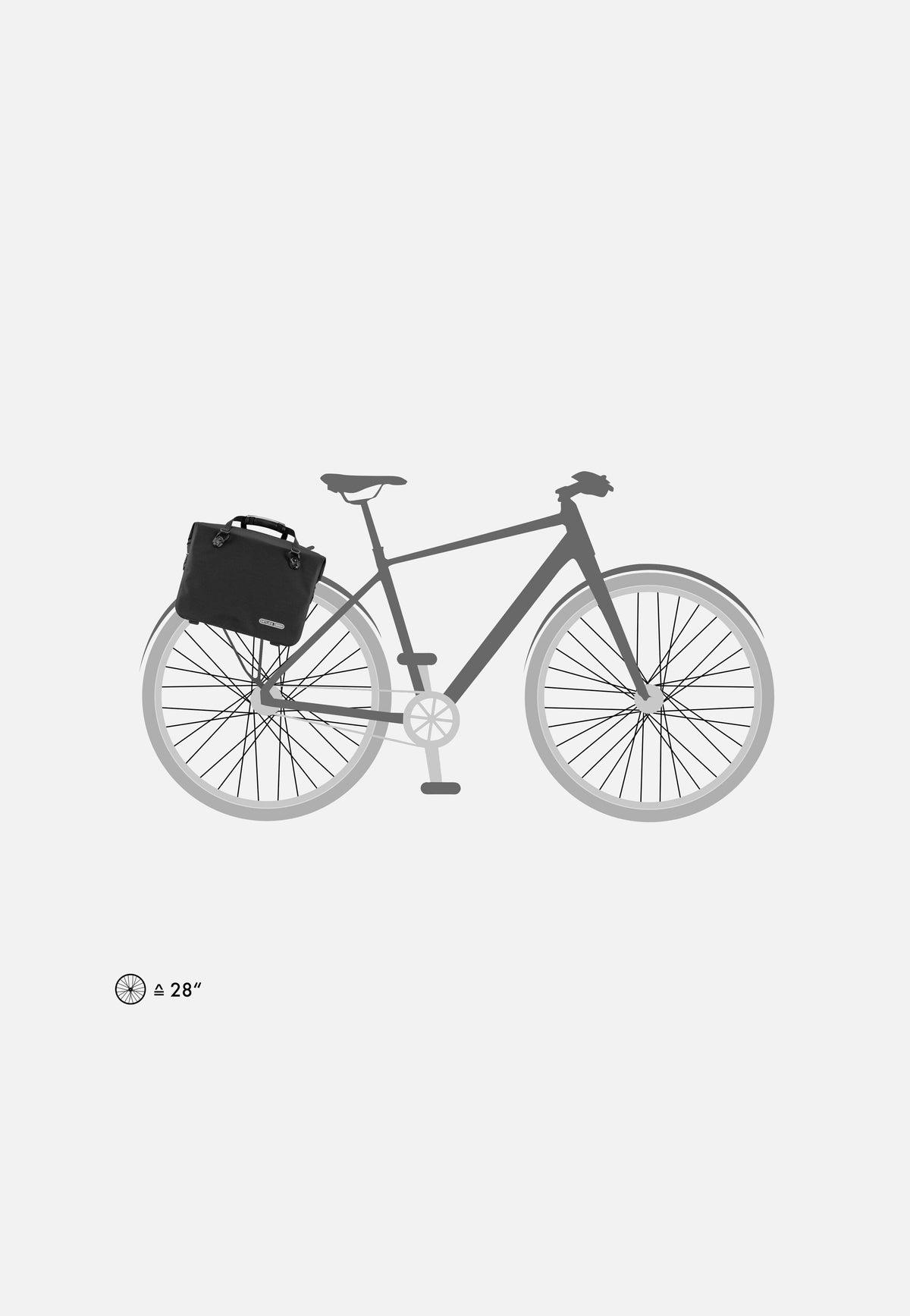 ORTLIEB Office-Bag QL2.1 Schwarz Bolsa para bicicleta