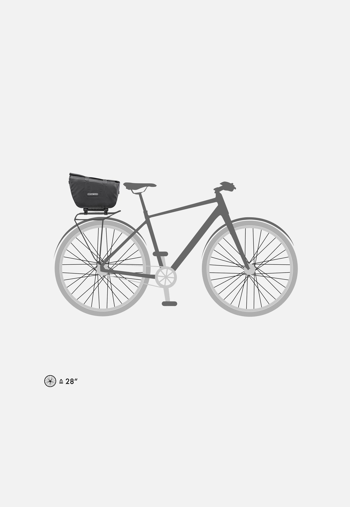 ORTLIEB Trunk-Bag RC Schwarz Bolsa para bicicleta