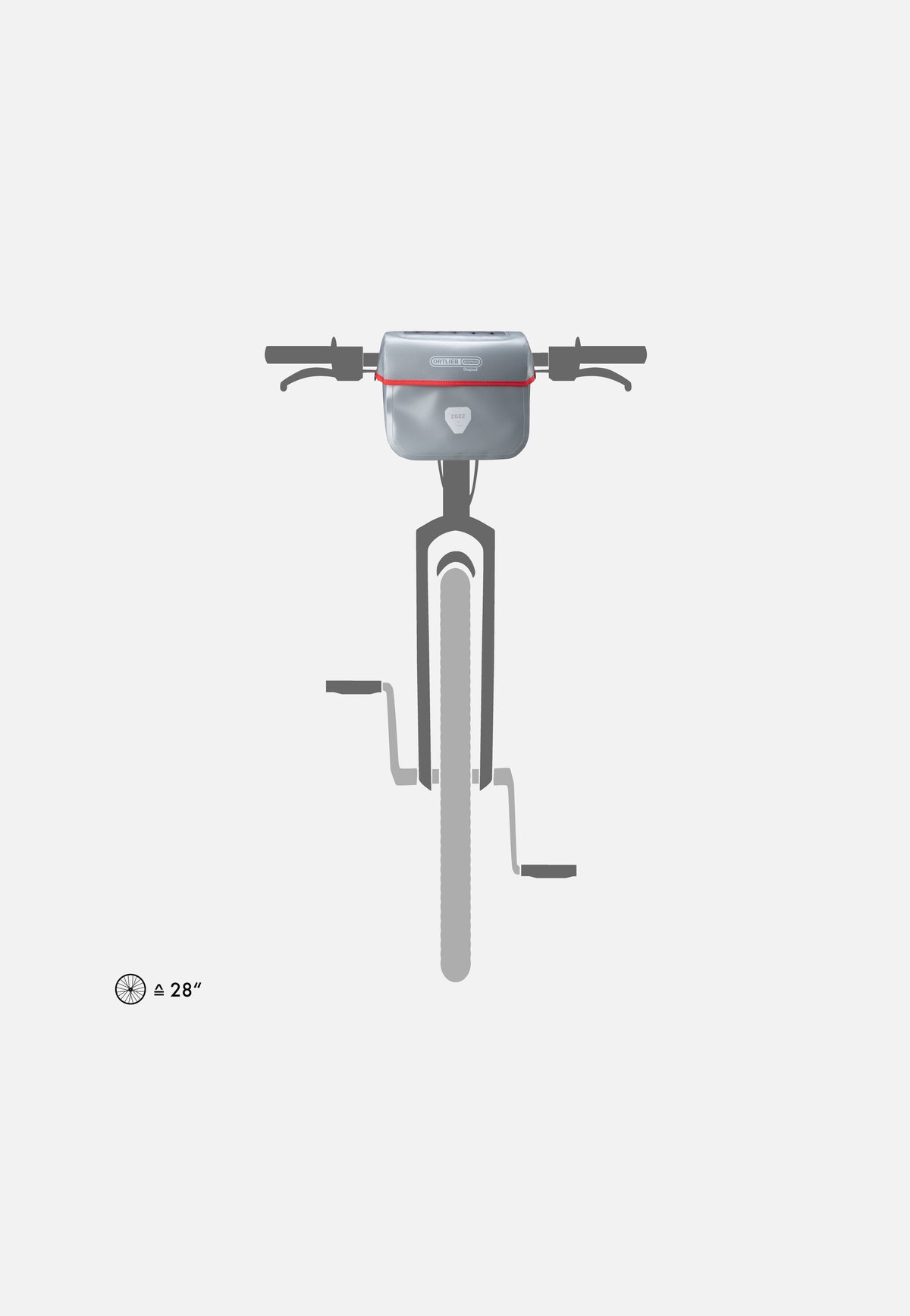 ORTLIEB Ultimate Original Alu Grey Handlebar Bag