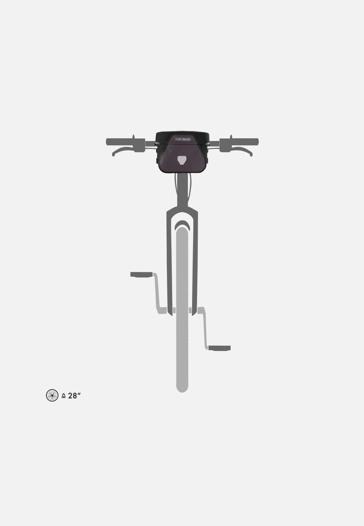 ORTLIEB Ultimate Plus 6,5L Granit Schwarz Sacoche de guidon