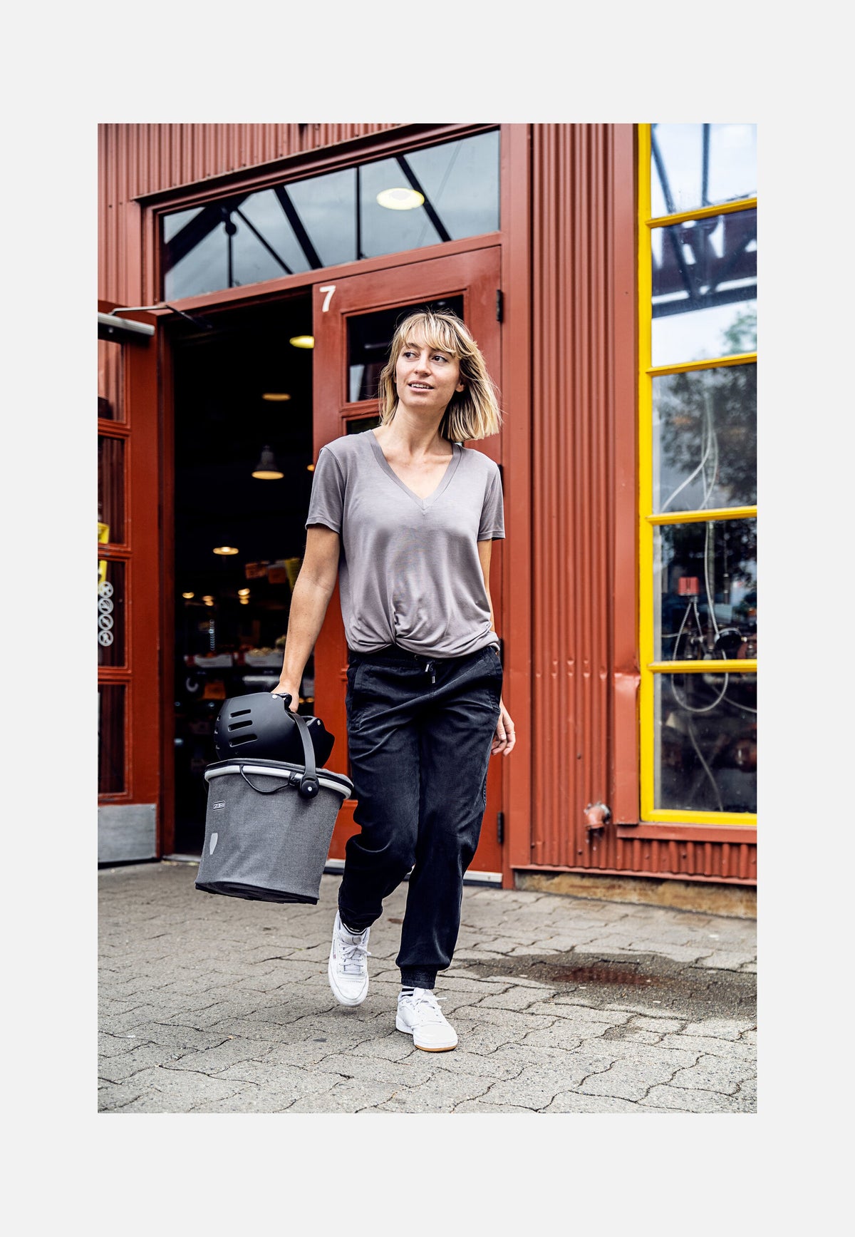 ORTLIEB Up-Town Urban Pepper Fietsmand