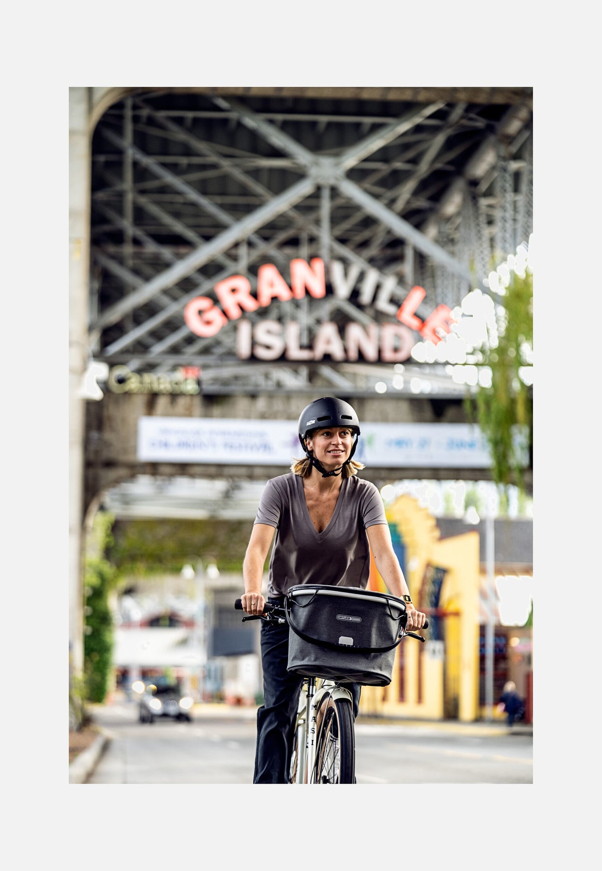 ORTLIEB Up-Town Urban Pepper Fietsmand