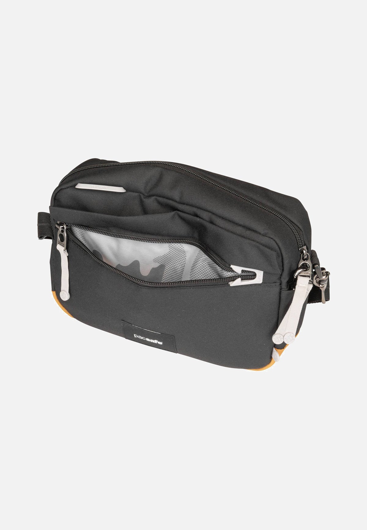 Pacsafe GO Jet Black Sac à bandoulière