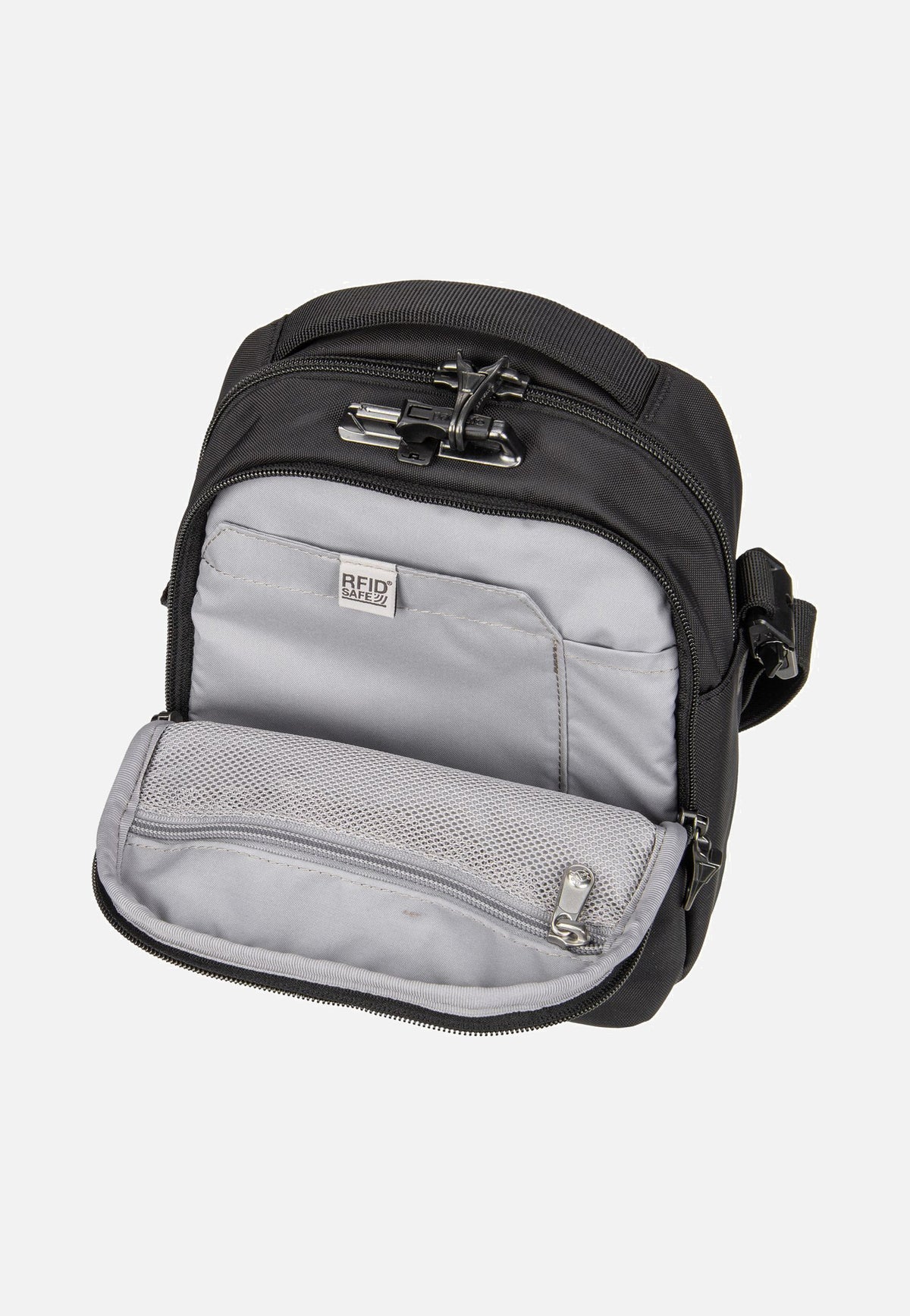 Pacsafe V Companion CB Jet Black Sac à bandoulière