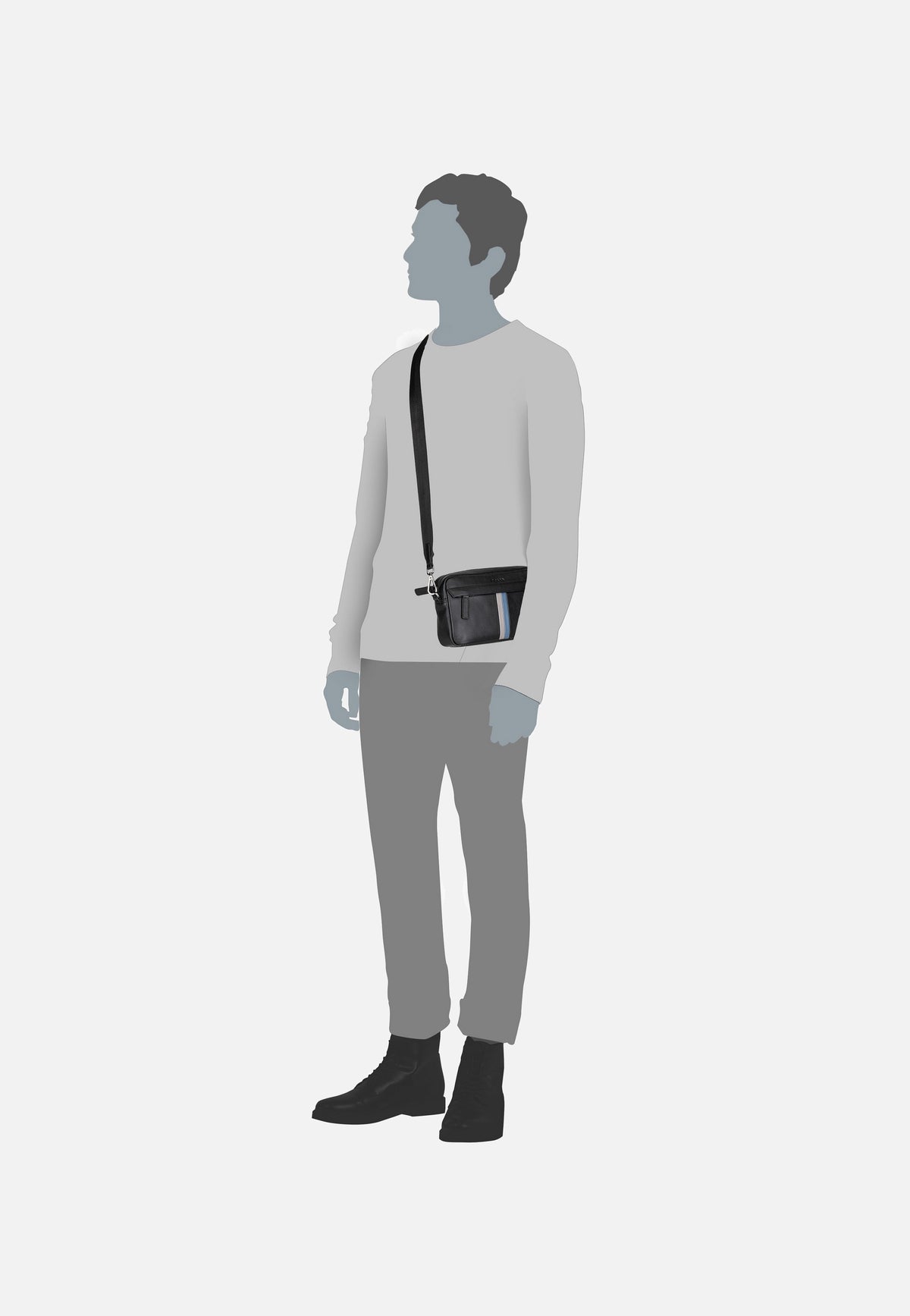 Picard Horizon 1230 Schwarz Crossbody Bag
