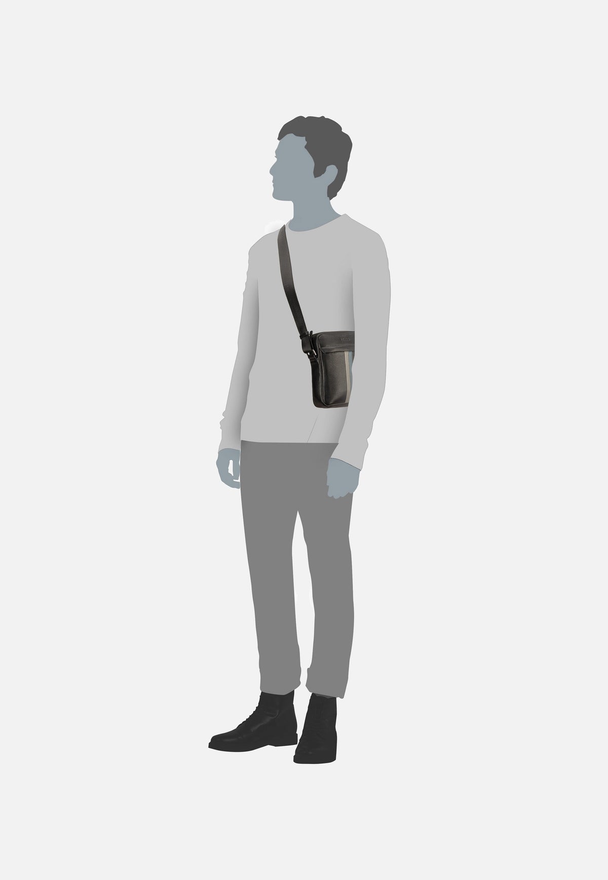 Picard Horizon 1231 Schwarz Crossbody Bag