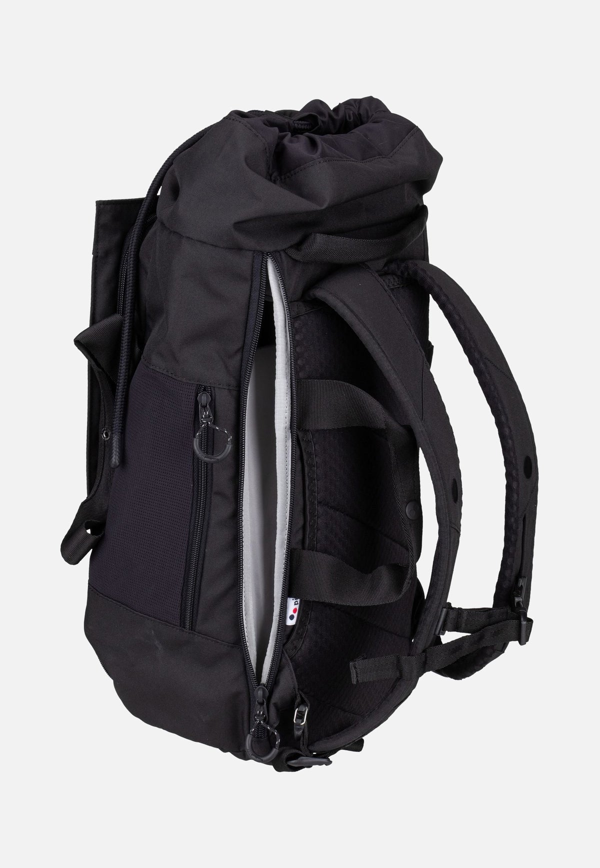 pinqponq Blok Medium Rooted Black Sac à dos de voyage