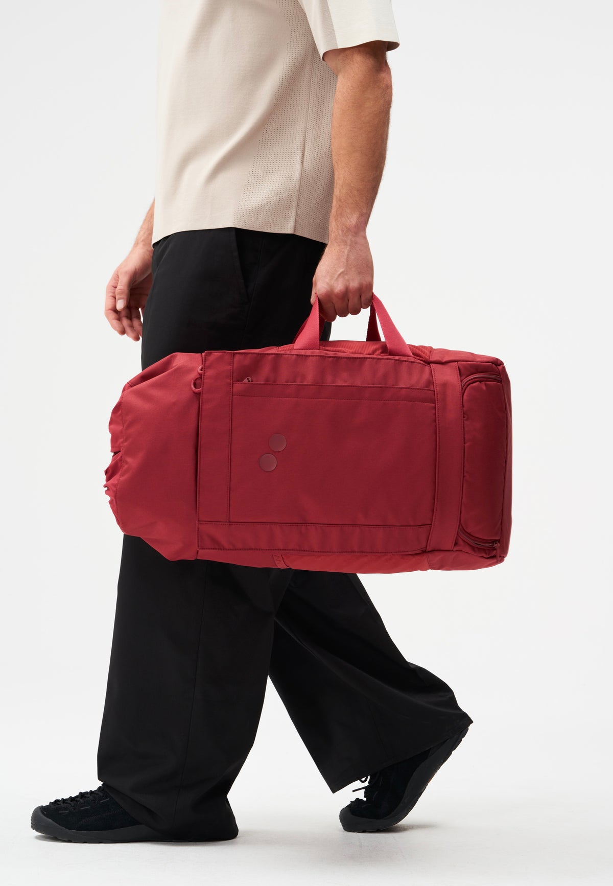 pinqponq Blok Large Sienna Red Mochila de viaje