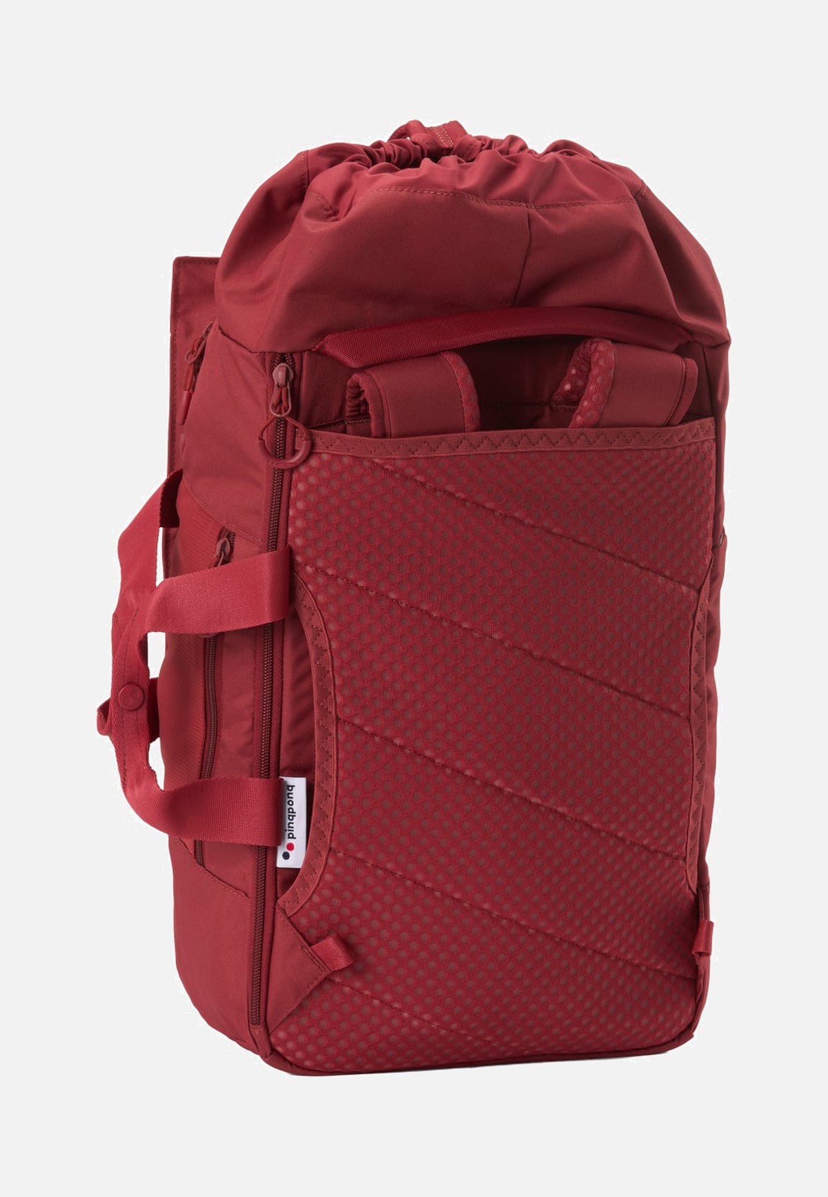 pinqponq Blok Medium Sienna Red Zaino da viaggio