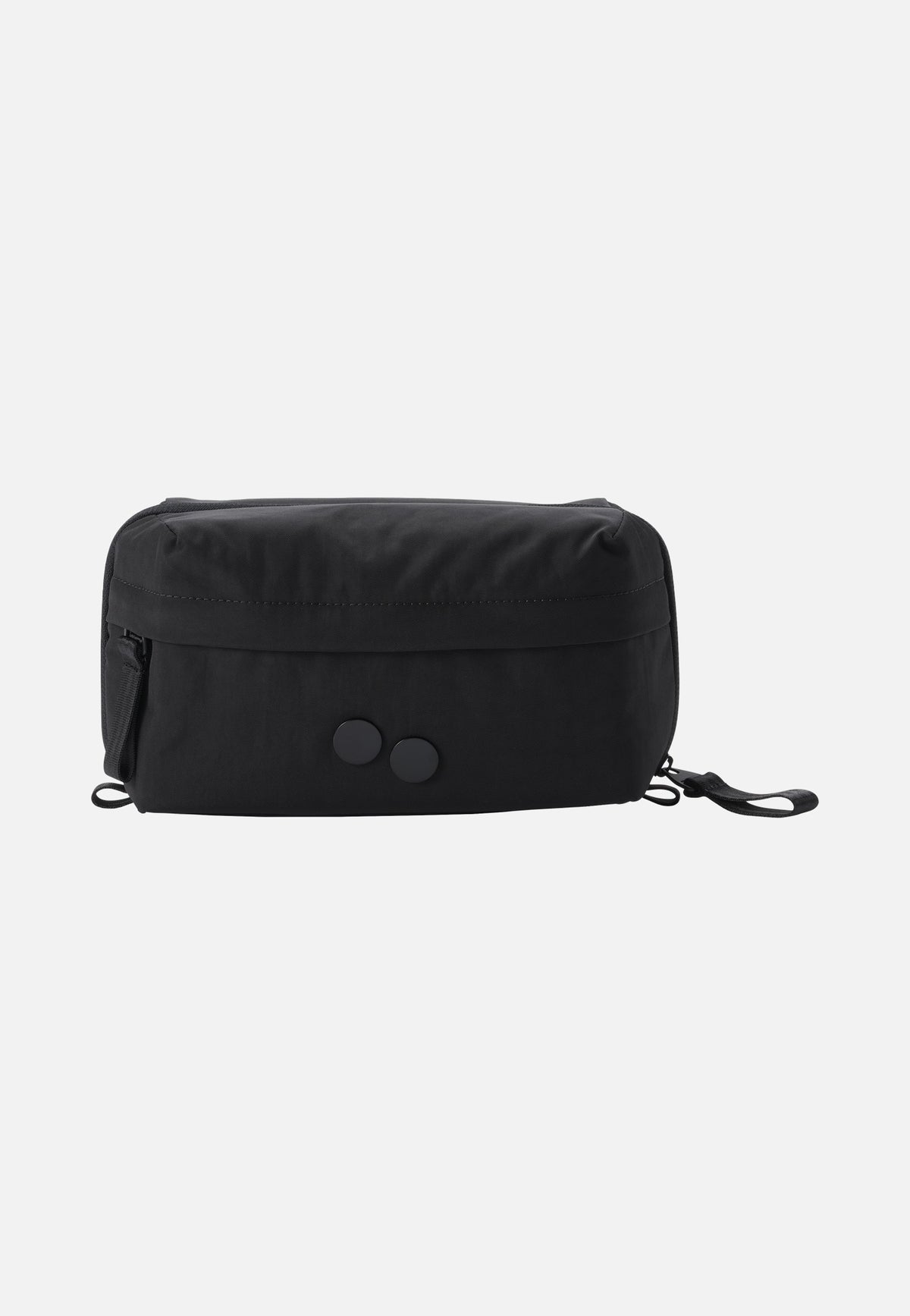 pinqponq Washbag Crinkle Black Borsa da toilette