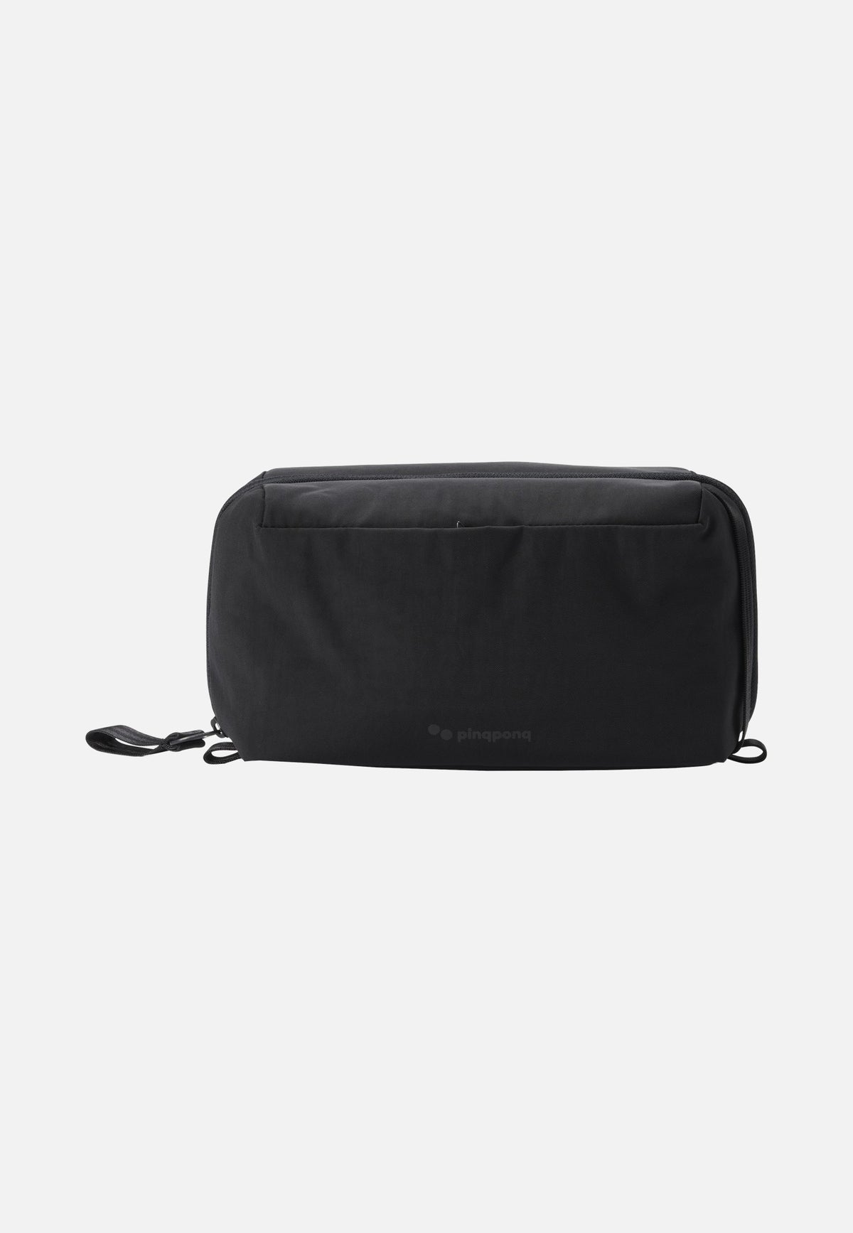 pinqponq Washbag Crinkle Black Borsa da toilette