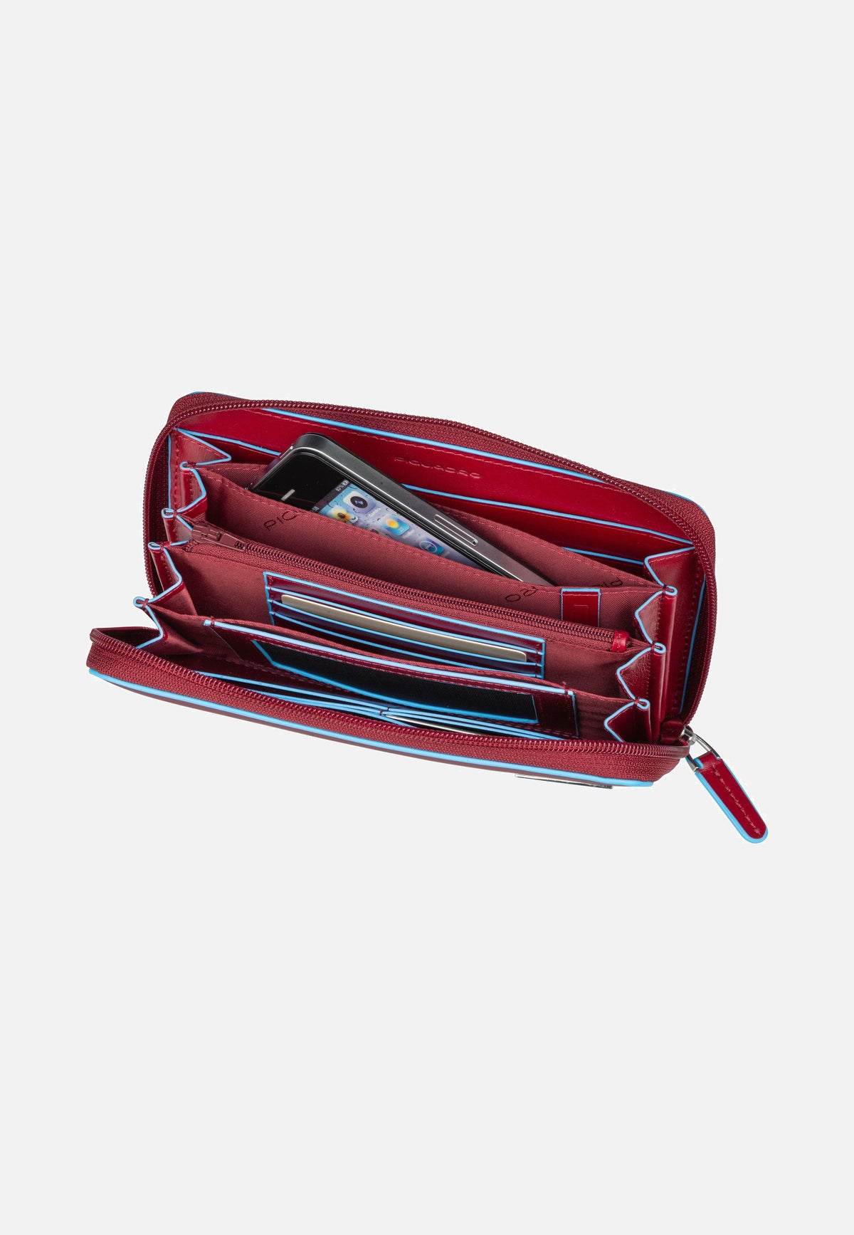 Piquadro Blue Square 1515 RFID Rosso Wallet
