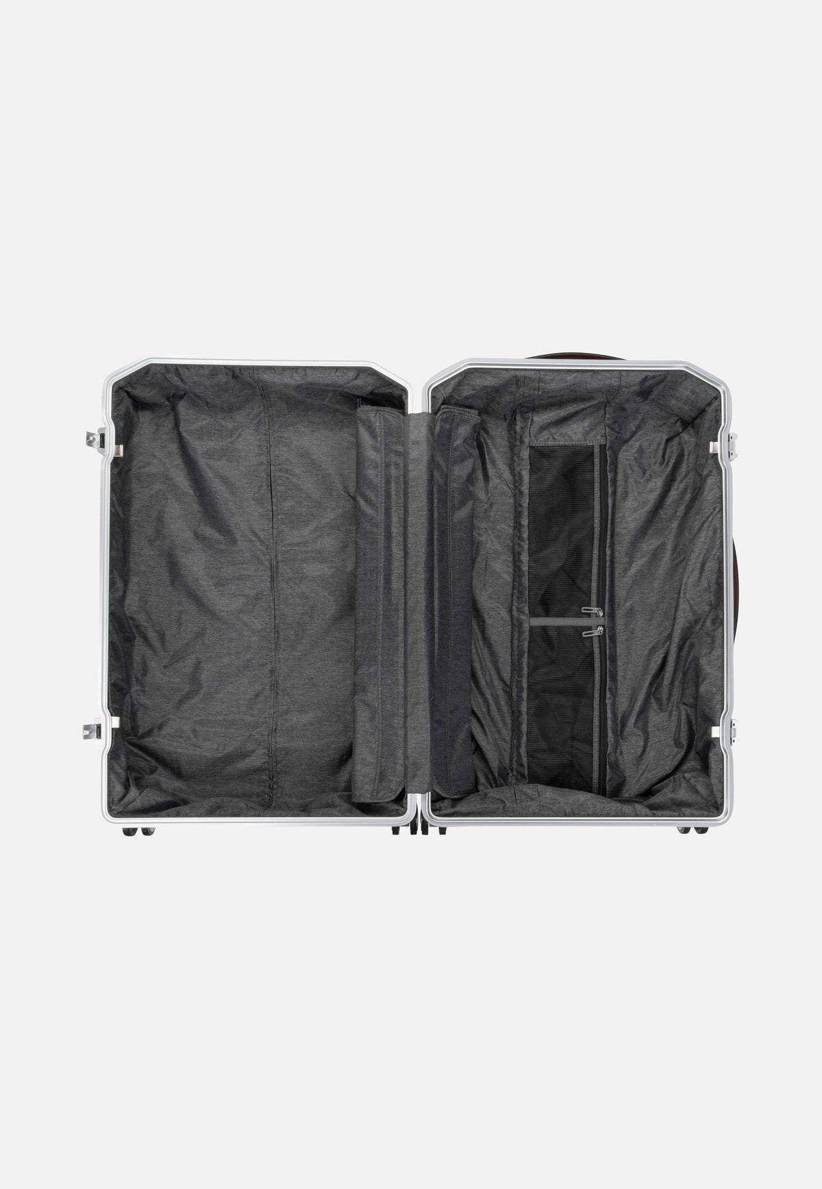 Piquadro PQ Alu Big Size Spinner Grigio-Cuoio Suitcase