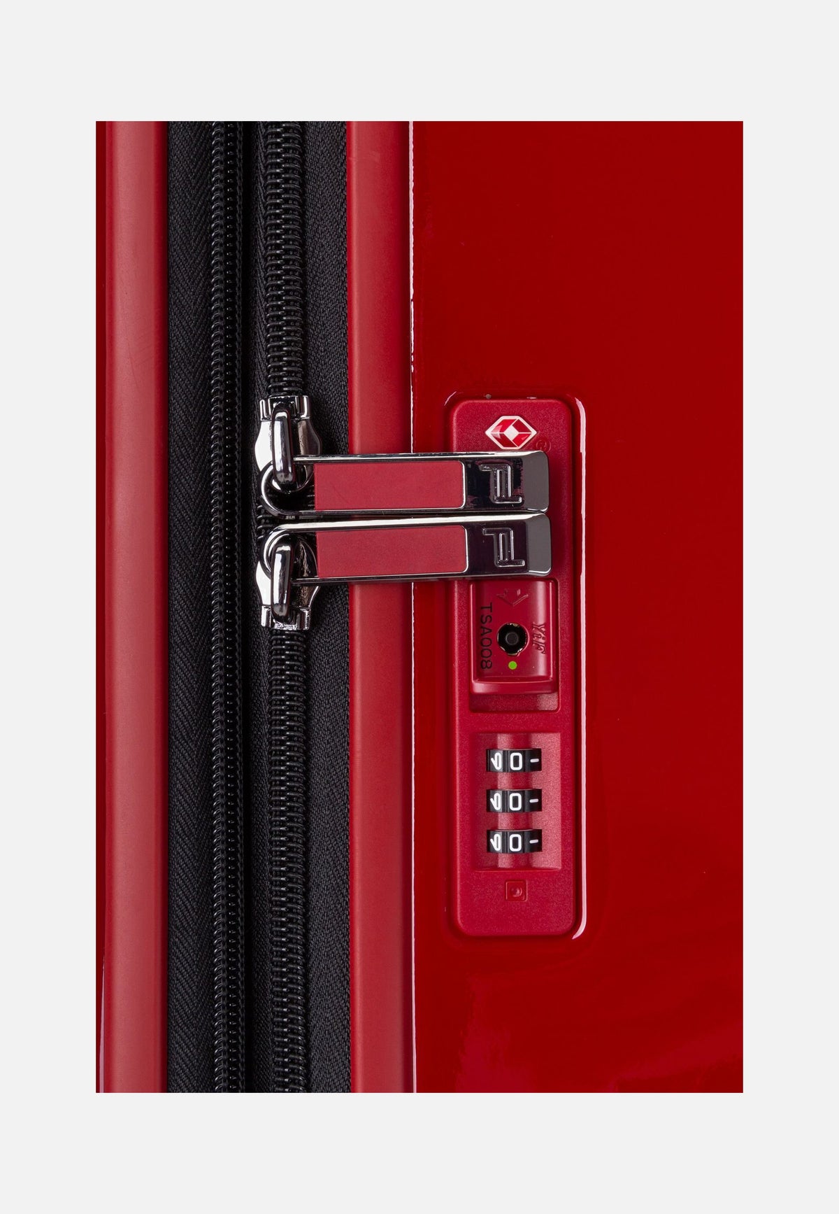Porsche Design Roadster 4W Trolley L Carmine Red Valise