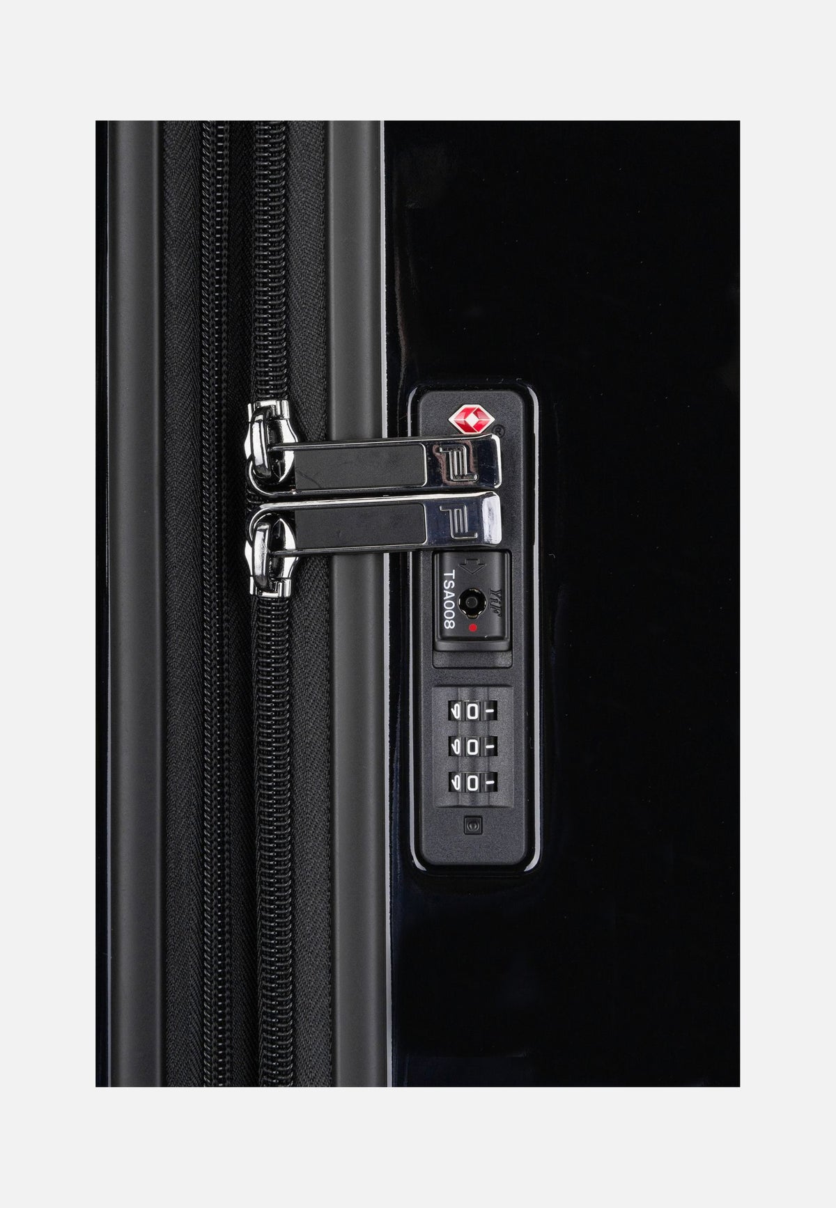 Porsche Design Roadster 4W Trolley L Shiny Black Valigia