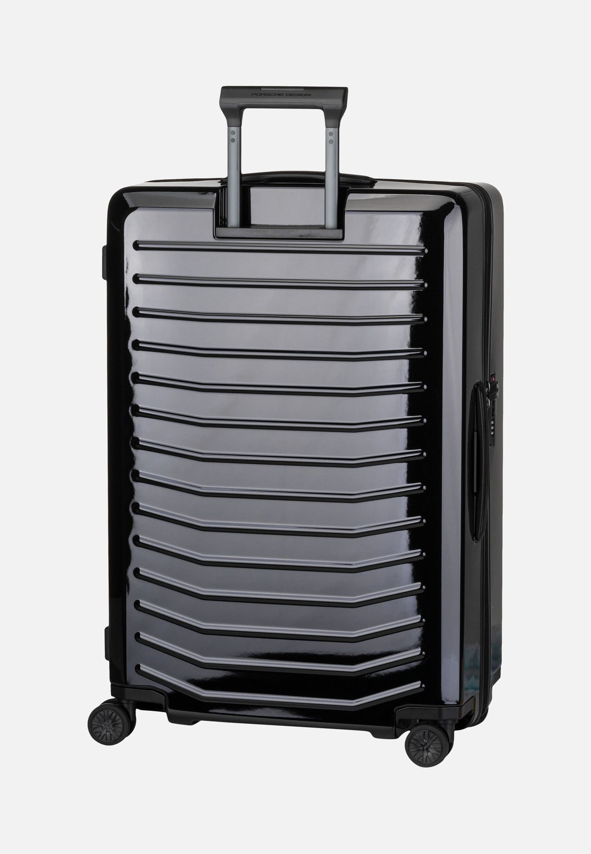 Porsche Design Roadster 4W Trolley L Shiny Black Valise