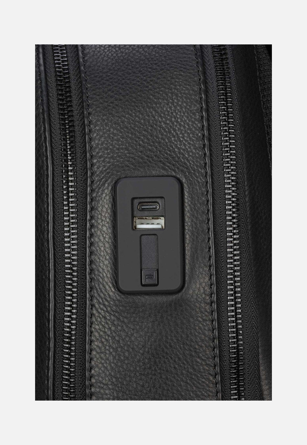 Porsche Design Roadster Leather M1 Black Zaino