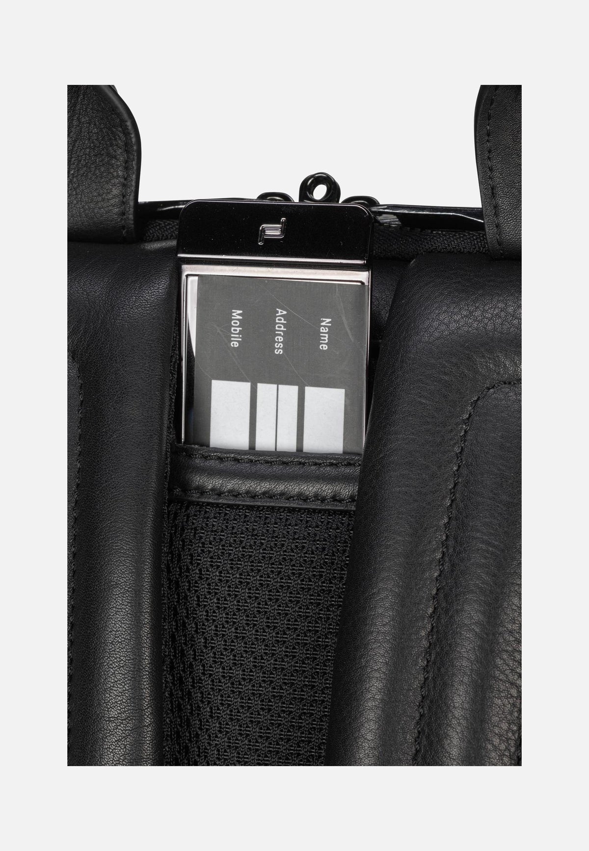 Porsche Design Roadster Leather M1 Black Zaino