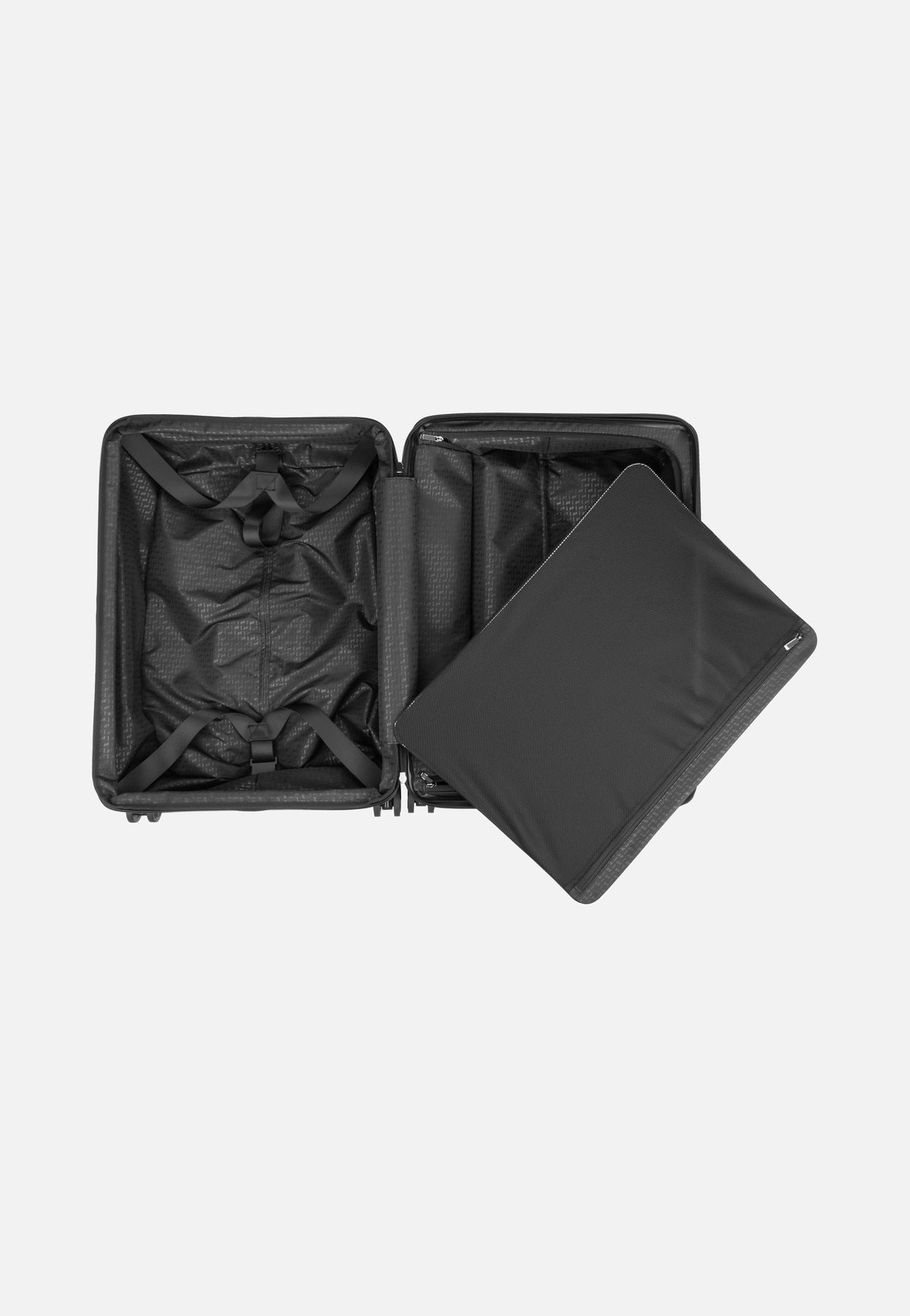 Porsche Design Roadster Nylon 4W Trolley M Exp Black Suitcase