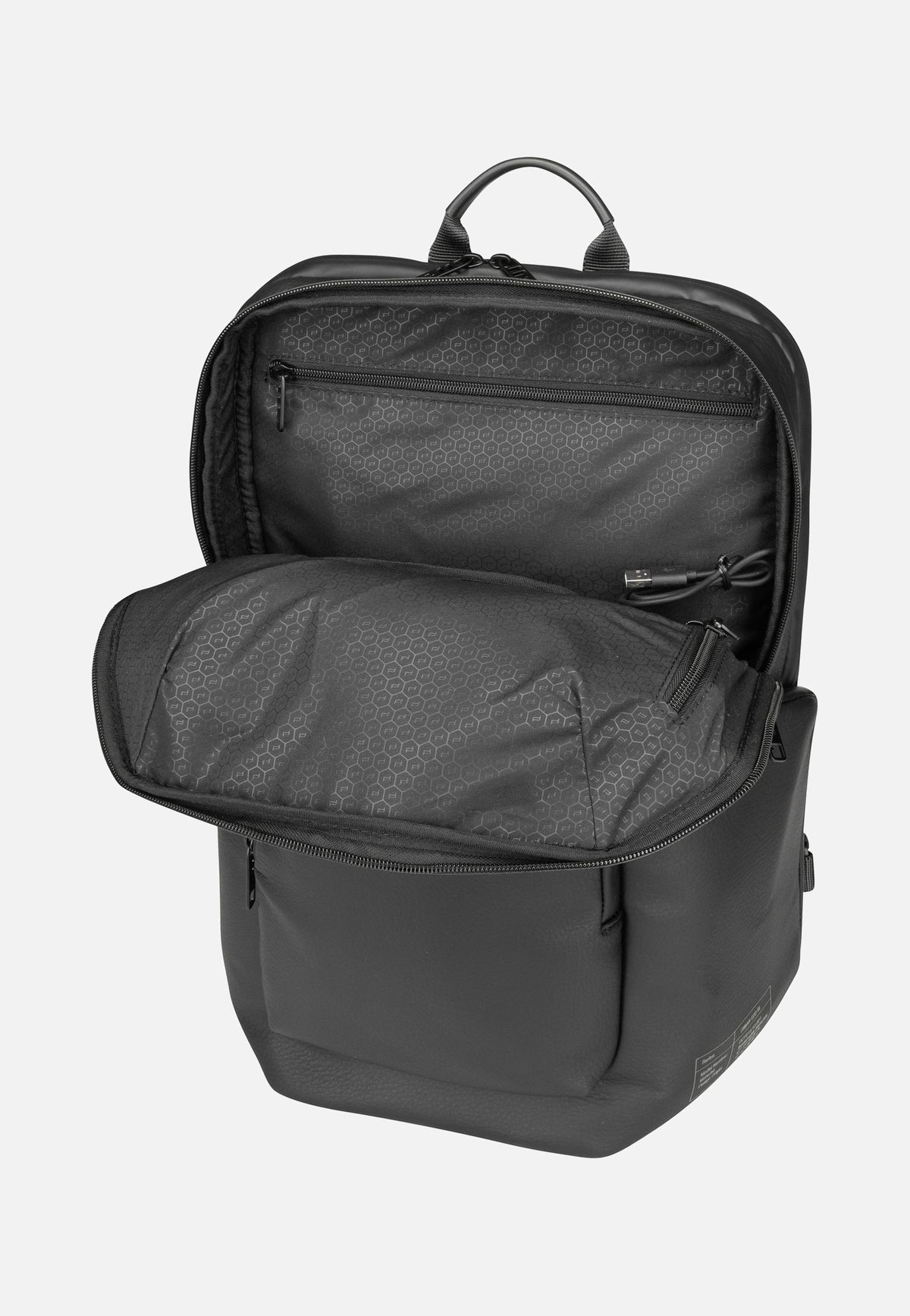 Porsche Design Urban Eco Leather M2 Black Backpack