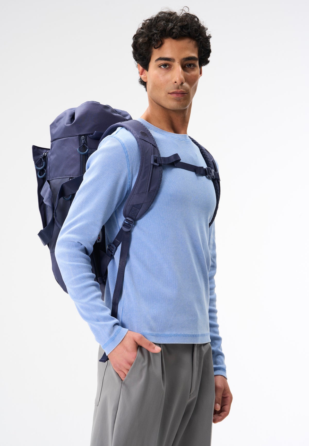 pinqponq Blok Medium Future Dusk Mochila de viaje