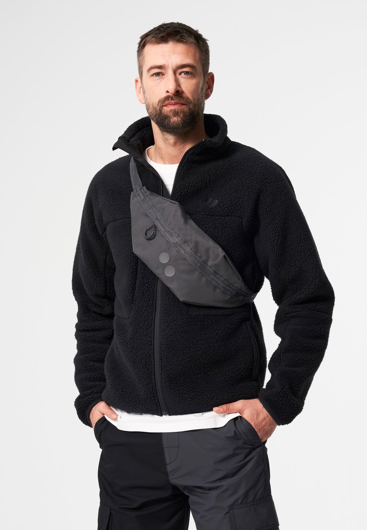 pinqponq Brik Deep Anthra Draagtas