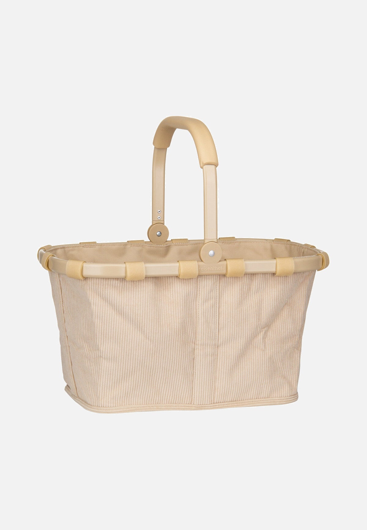 reisenthel Carrybag Frame Cord Sand Shopping Basket