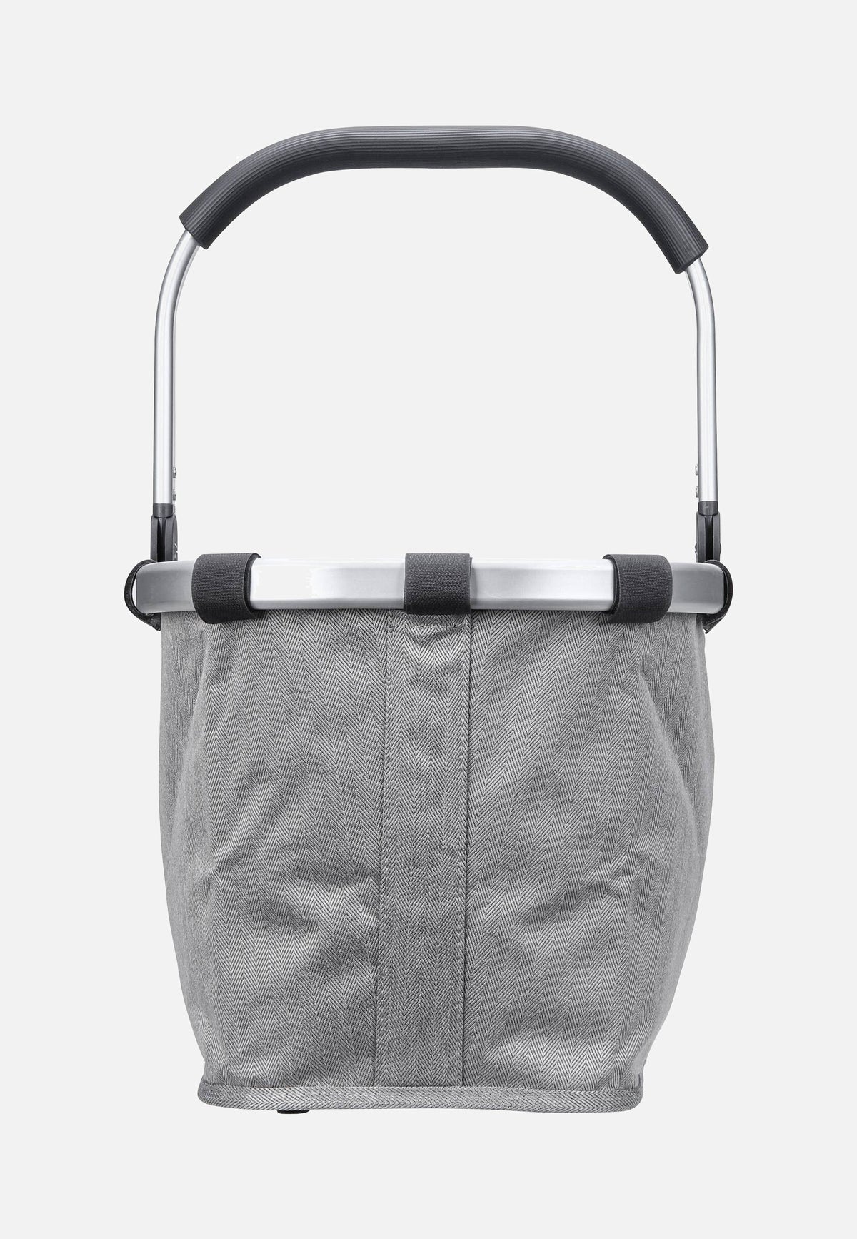 reisenthel Carrybag Herringbone Grey Shopping Basket