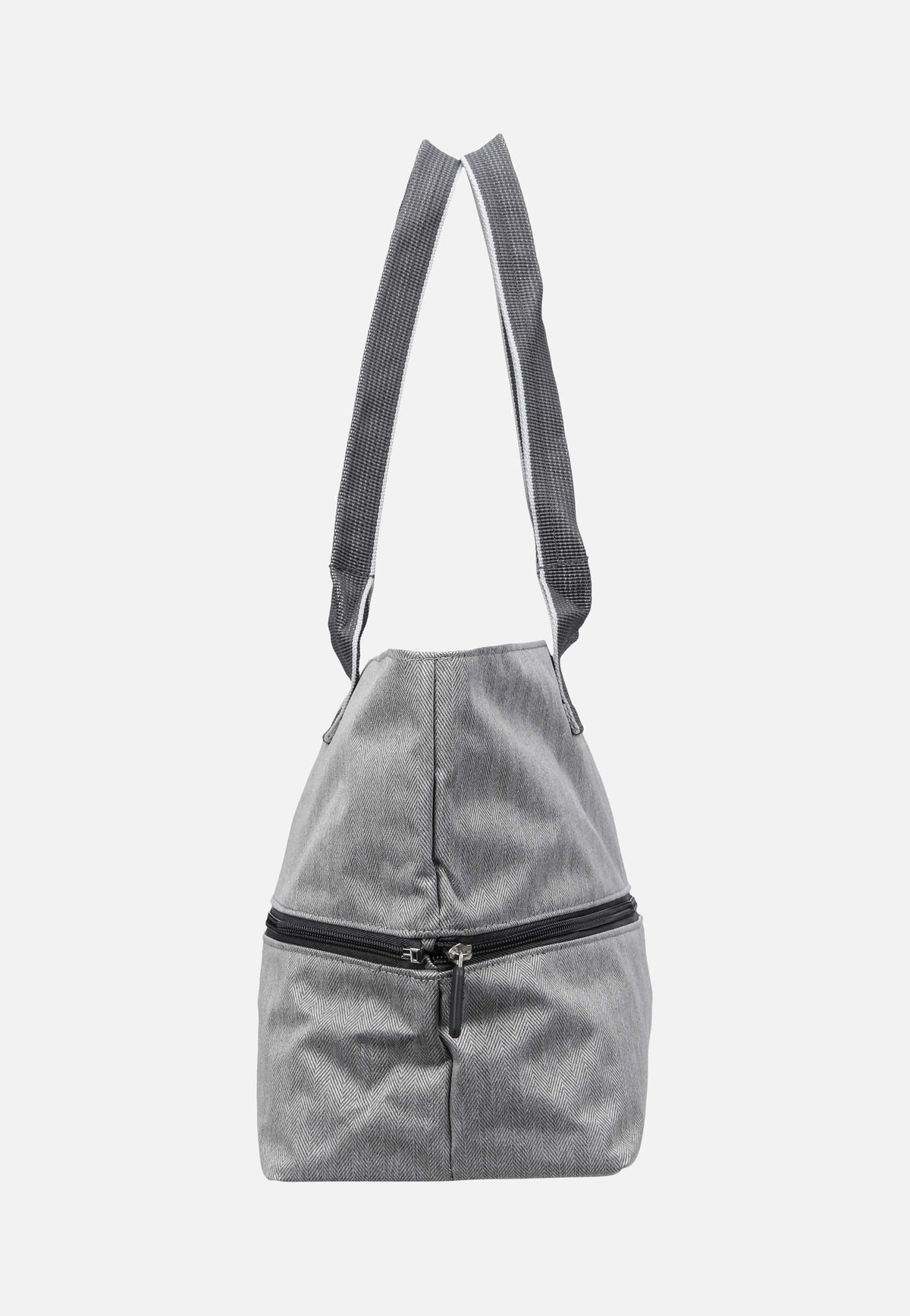 reisenthel Shopper E1 Herringbone Grey Boodschappentas