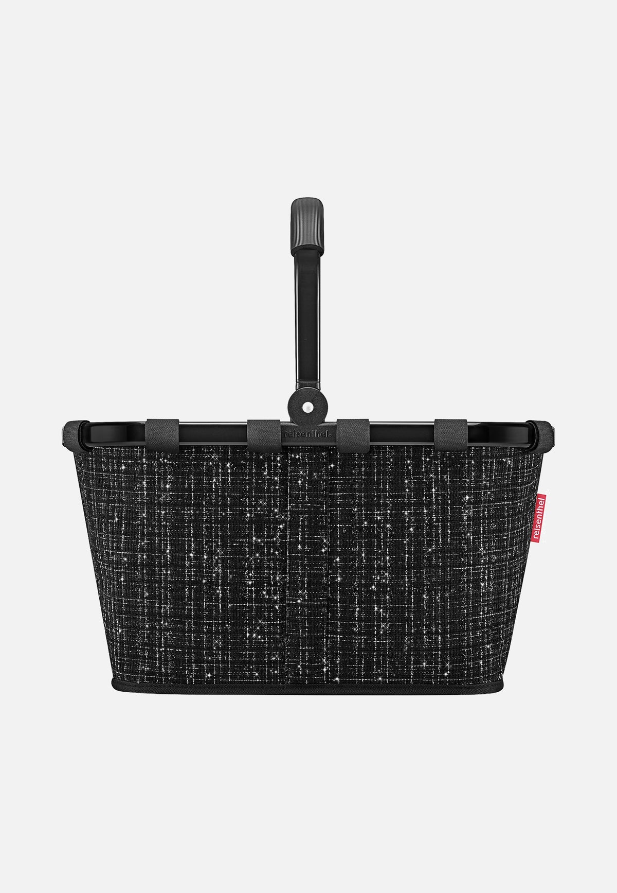 reisenthel Carrybag Bouclé Black Shopping Basket