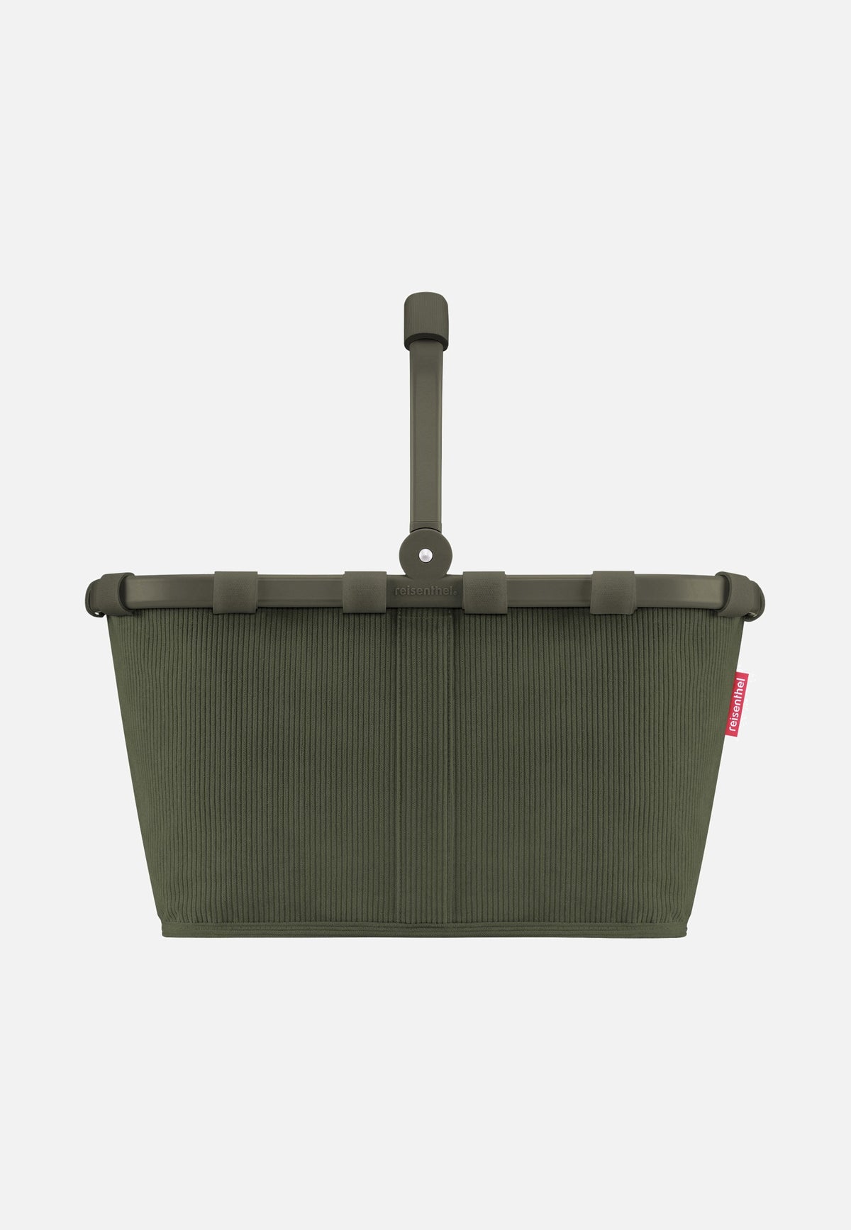 reisenthel Carrybag Frame Cord Dark Matcha Shopping Basket