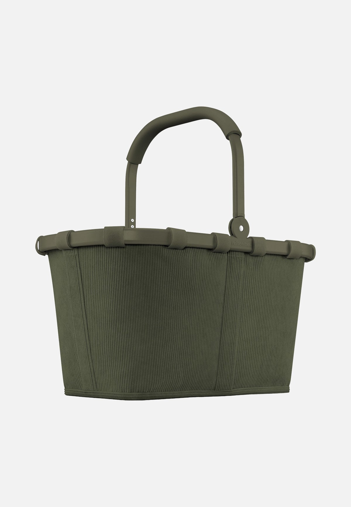 reisenthel Carrybag Frame Cord Dark Matcha Shopping Basket