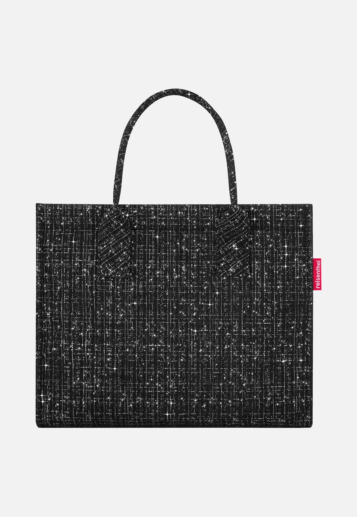 reisenthel Daily Shopper Bouclé Black Bolsa de mano