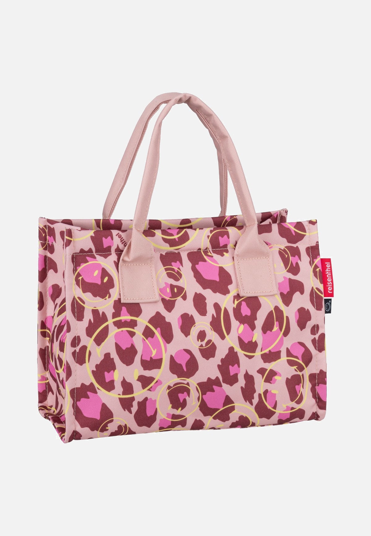 reisenthel Daily Shopper XS Smiley® Leo Blush Tote Bag