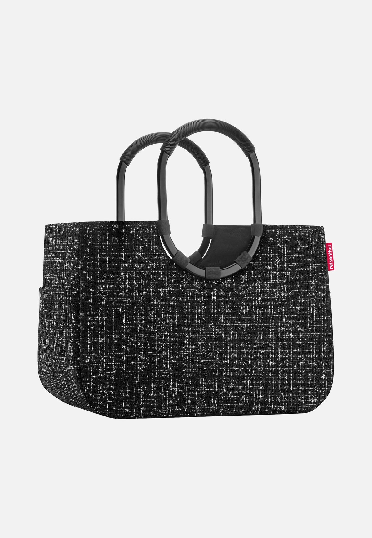 reisenthel Loopshopper L Bouclé Black Shopping Basket
