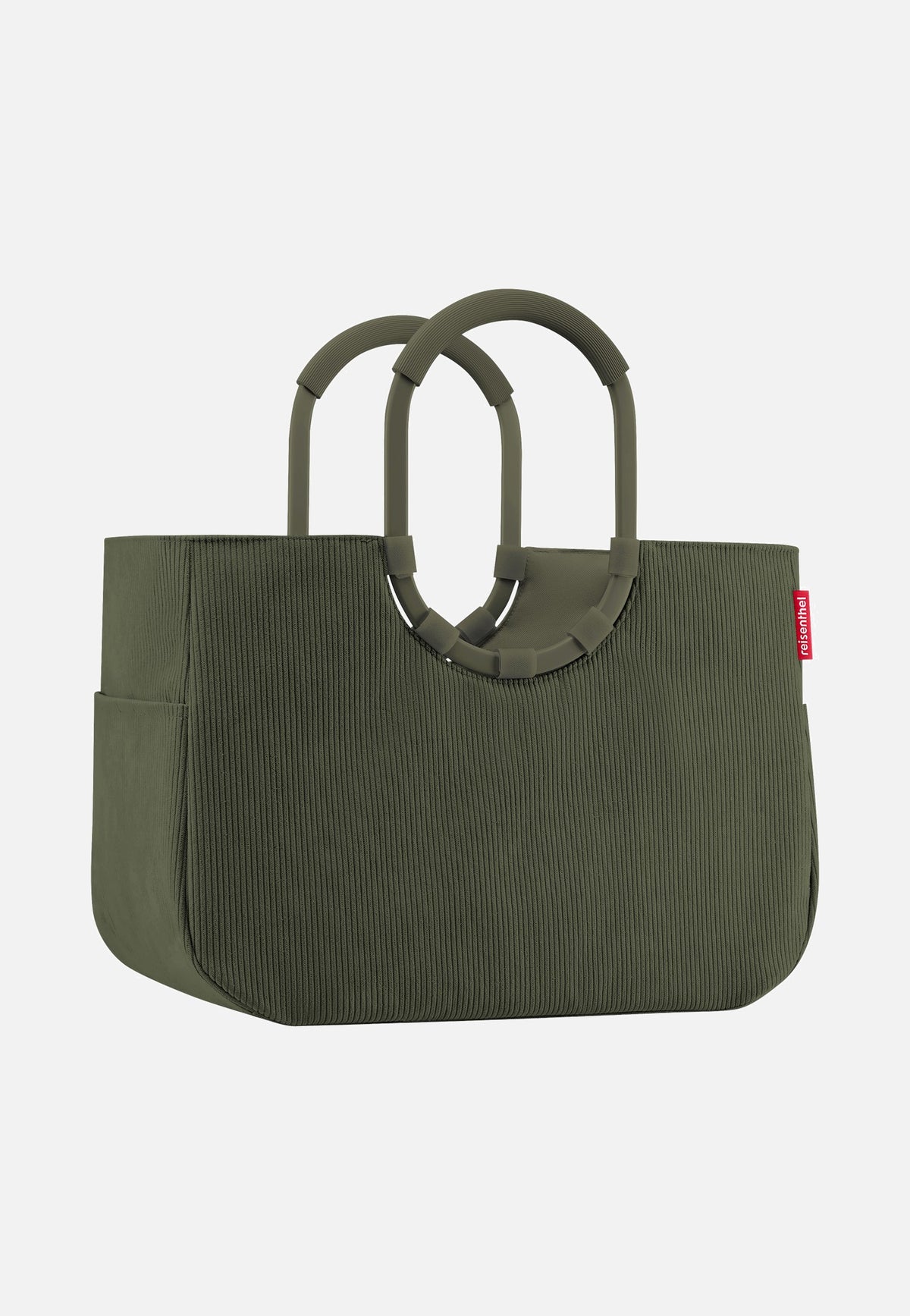 reisenthel Loopshopper L Cord Dark Matcha Carrello della spesa