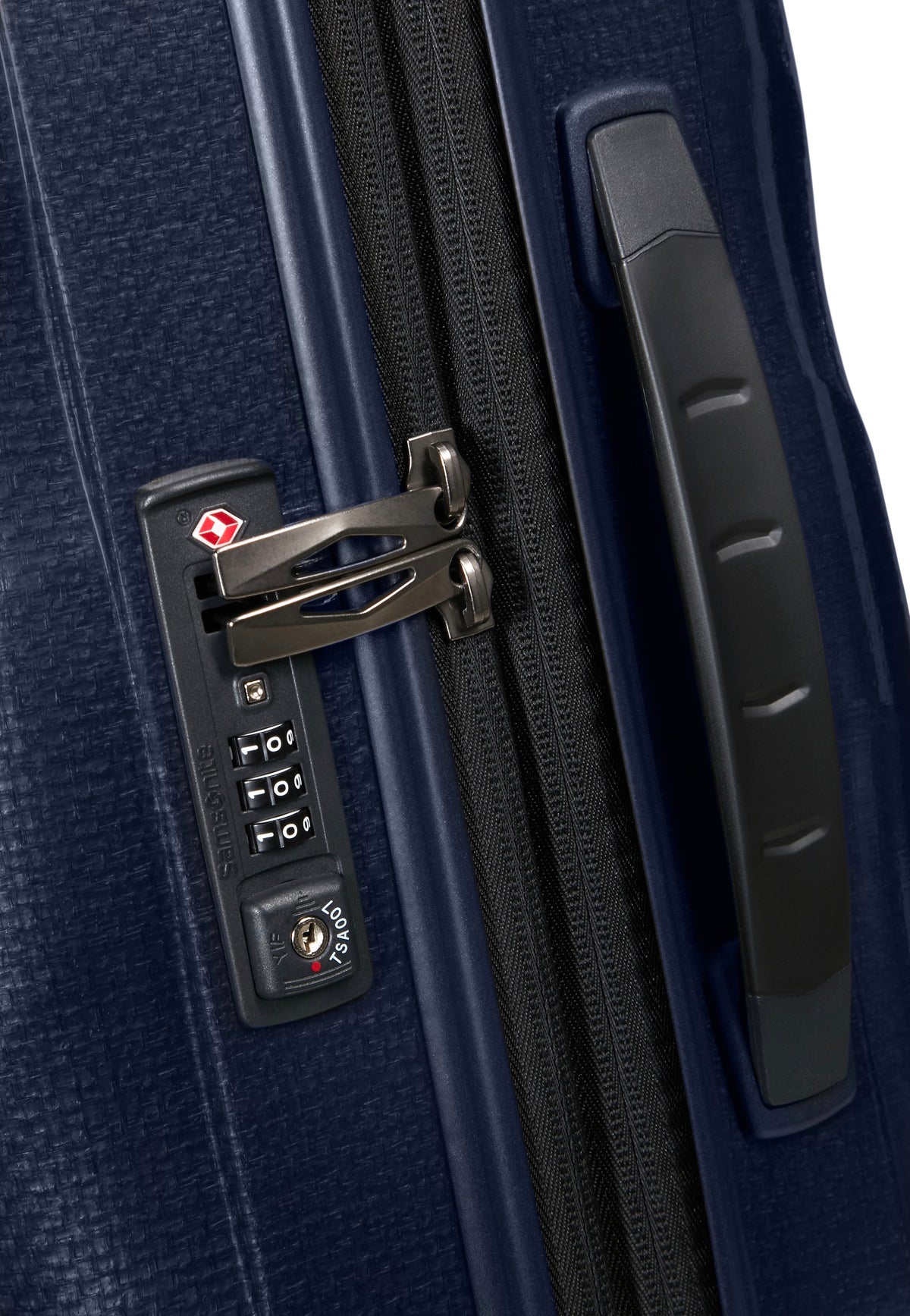 American Tourister Summerride Spinner L Exp TSA Navy Valigia